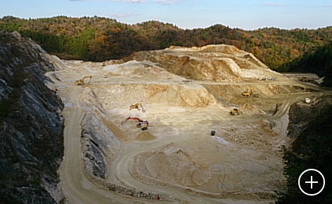 石の倉鉱山（茨城県）